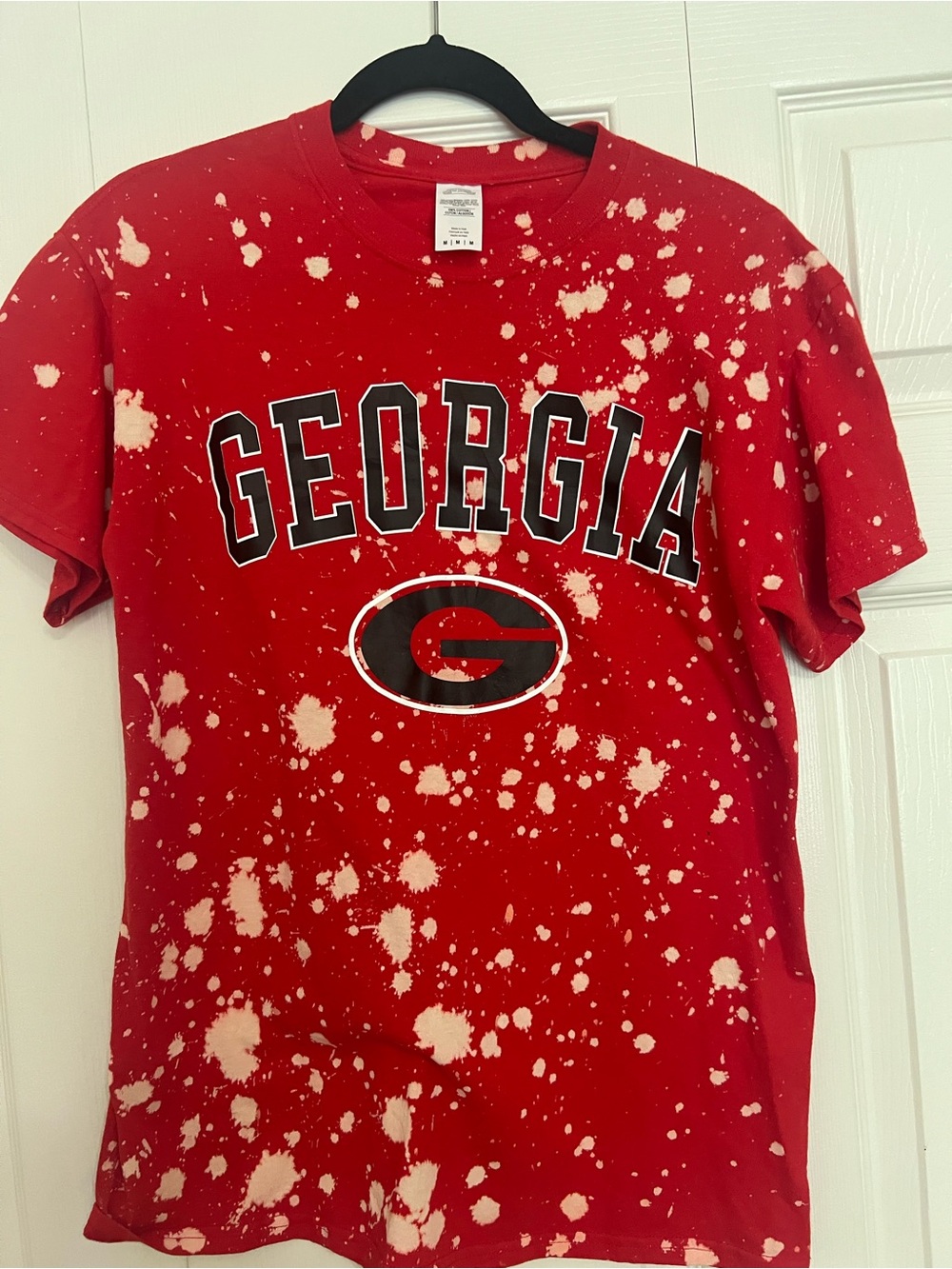 Georgia Graphic womens T-Shirt in Red